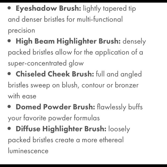 Tarte Love Trust Stars Brush Set Pretty Things Fairy Wings BNIB - Picture 14 of 15